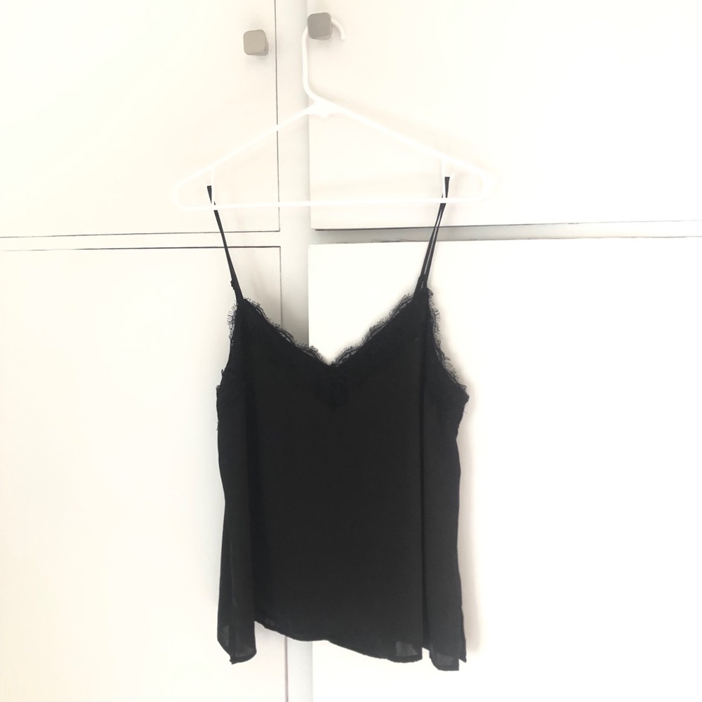 black tank top